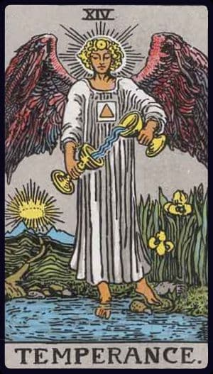Temperance Background Card