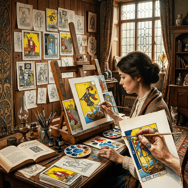 The History of the Rider-Waite-Smith: The Hidden Woman Behind the Art