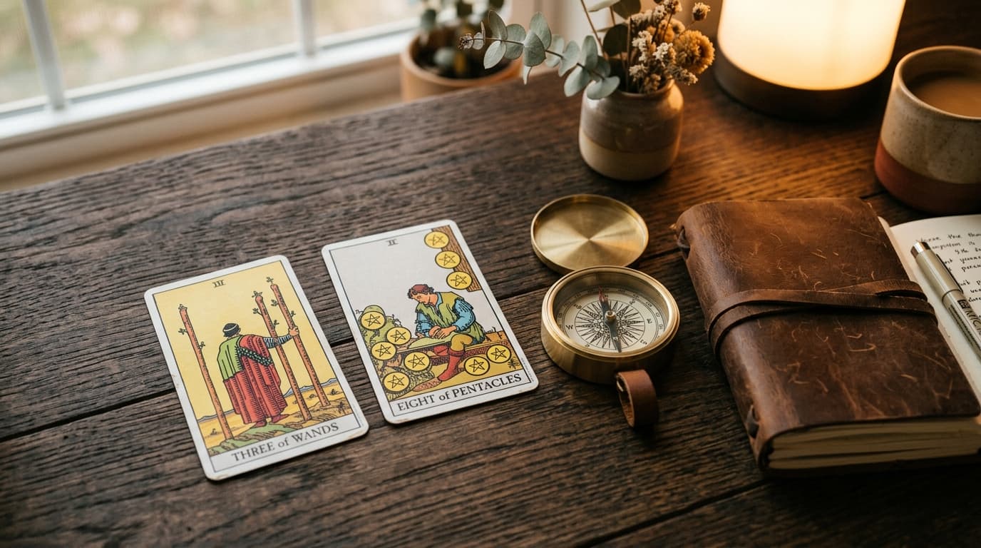 Using Tarot to Discover Your True Life Calling (Pentacle & Wand Guidance)