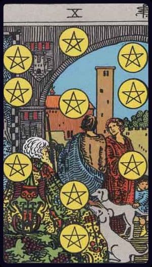 Ten of Pentacles - Career & Money Tarot Reading